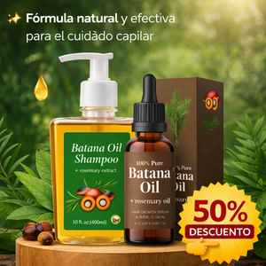 Combo: Shampoo + Aceite de BATANA